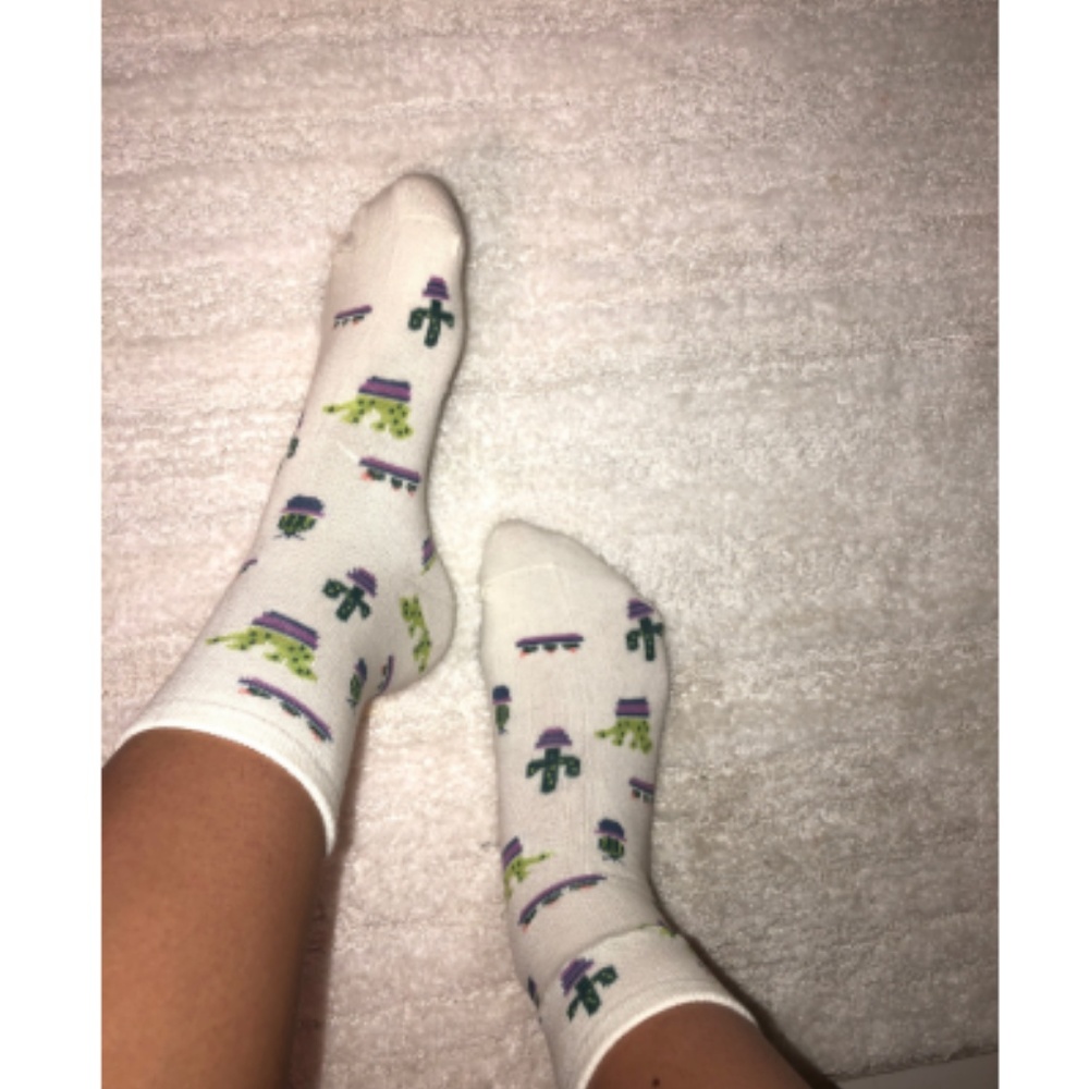 *NEW * CACTUS SOCKS 2 FOR $10 - Picture 2 of 4